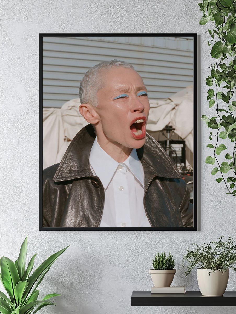 Avant-Garde Portrait Photography Poster. — room view 4