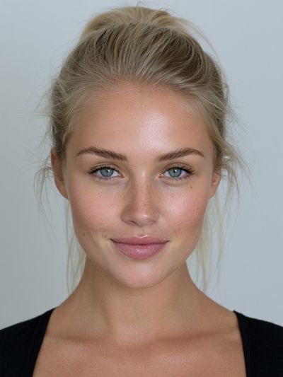 Blonde Portrait Photography Poster. poster