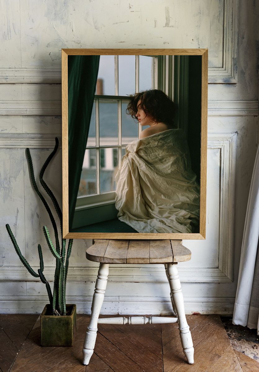 Window Portrait Photography Poster. — room view 1