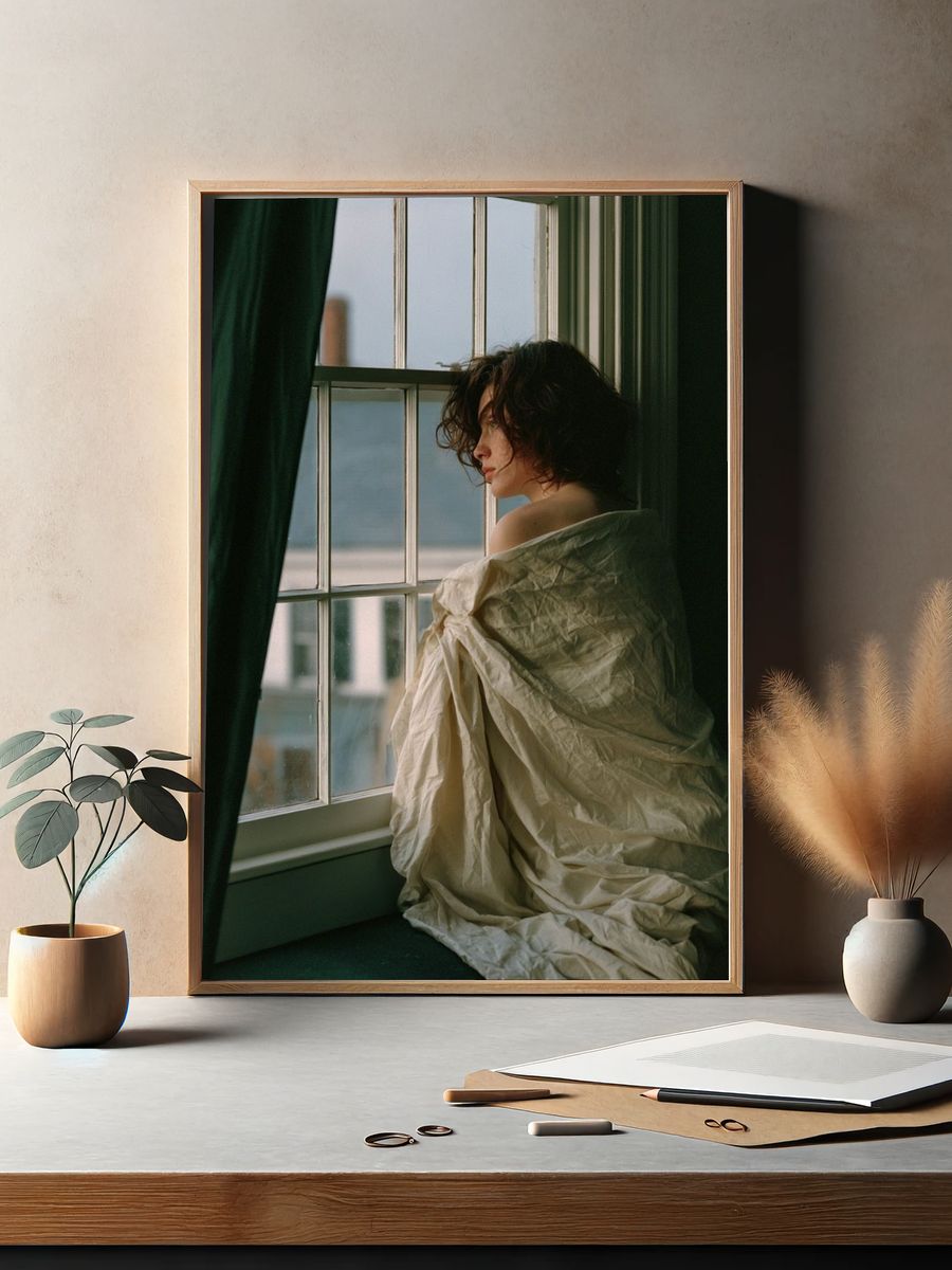 Window Portrait Photography Poster. — room view 2