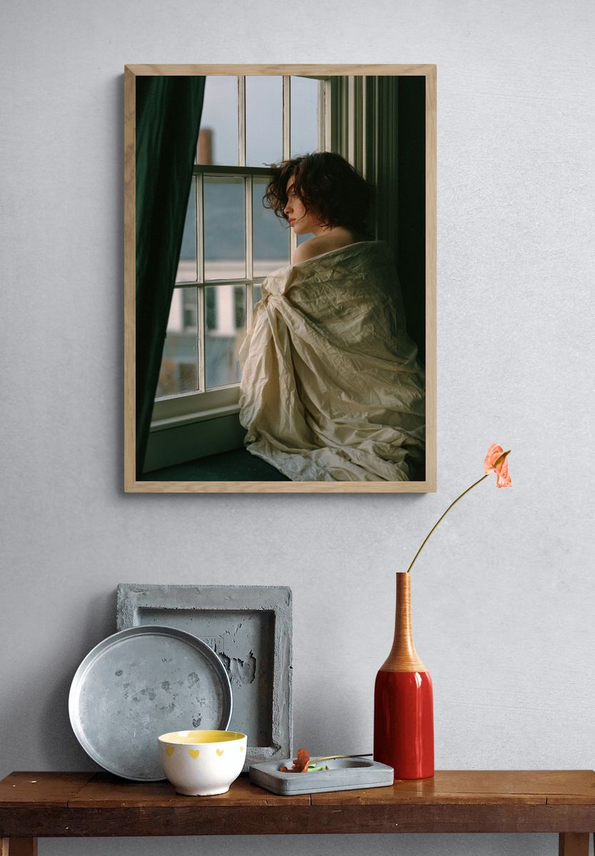 Window Portrait Photography Poster. — room view 3