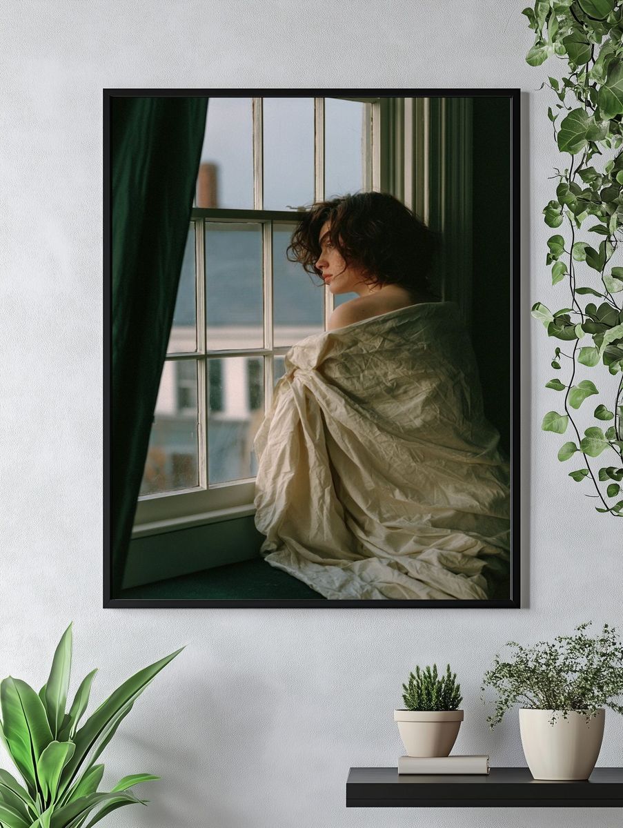 Window Portrait Photography Poster. — room view 4