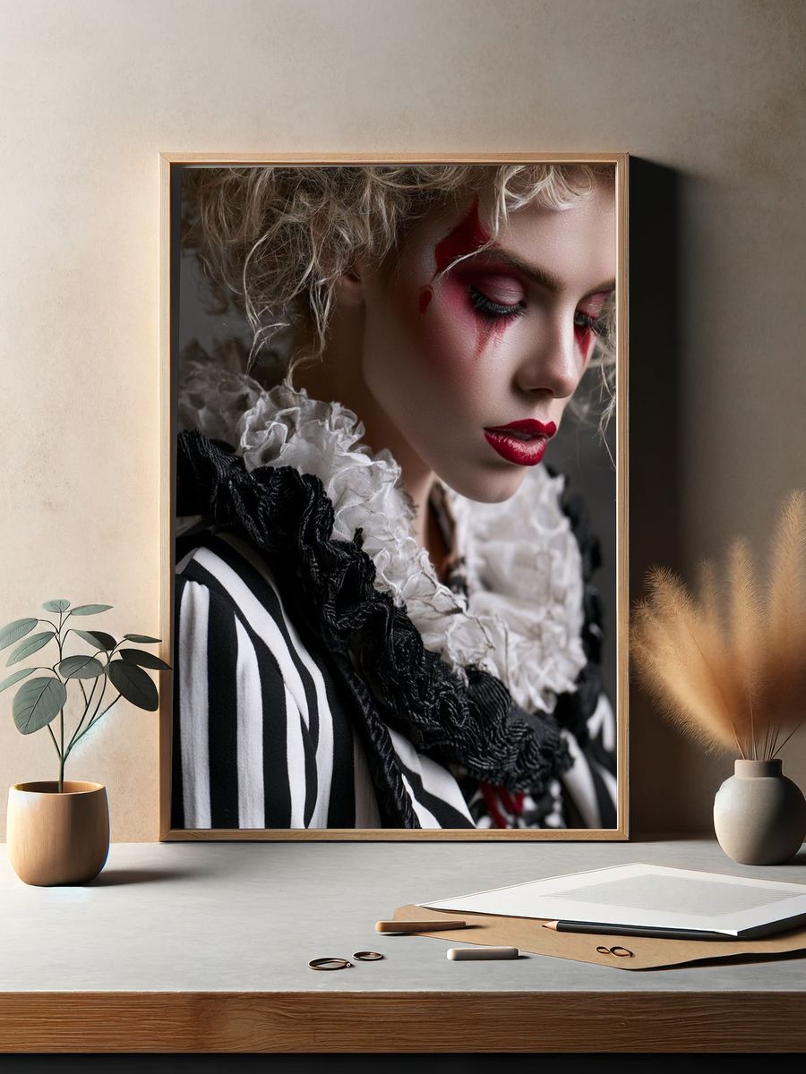 Avant-Garde Portrait Photography Poster. — room view 2