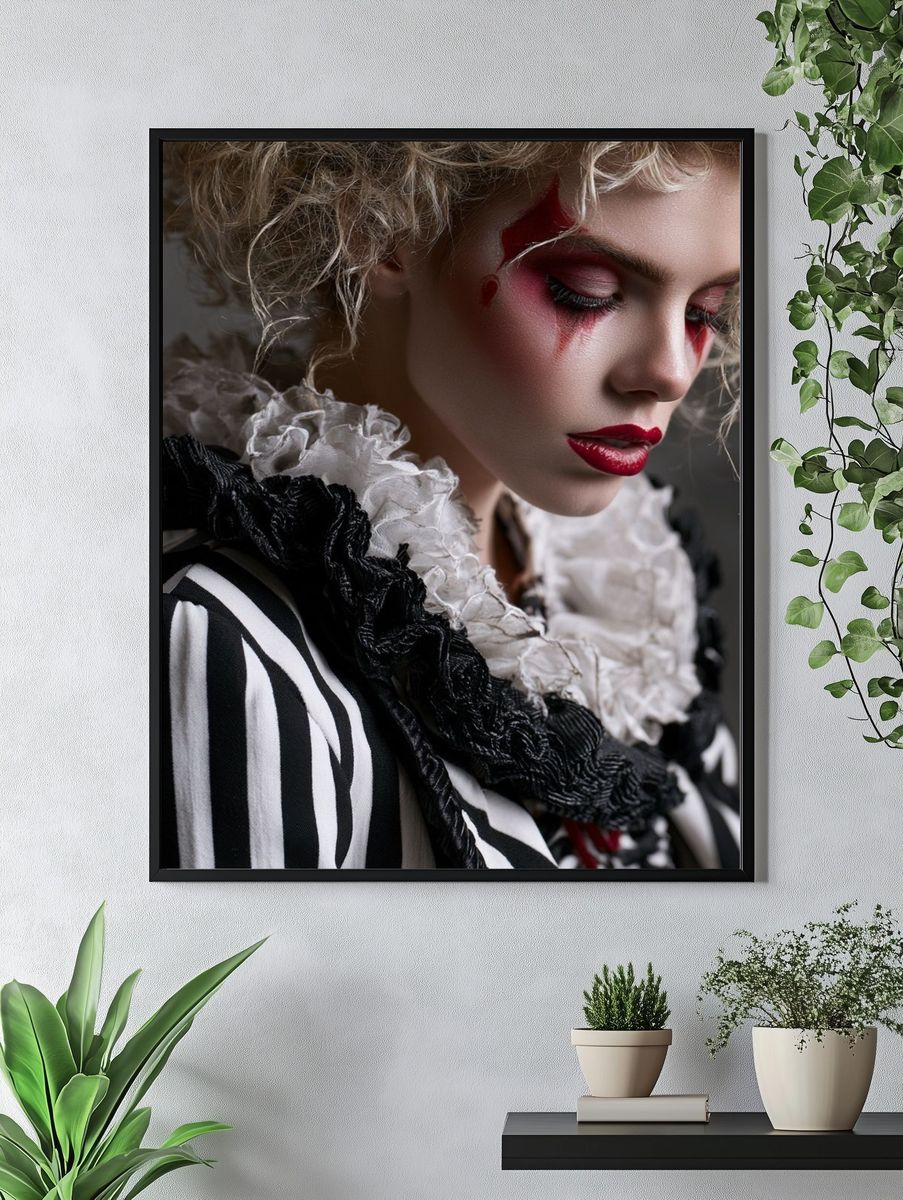 Avant-Garde Portrait Photography Poster. — room view 4