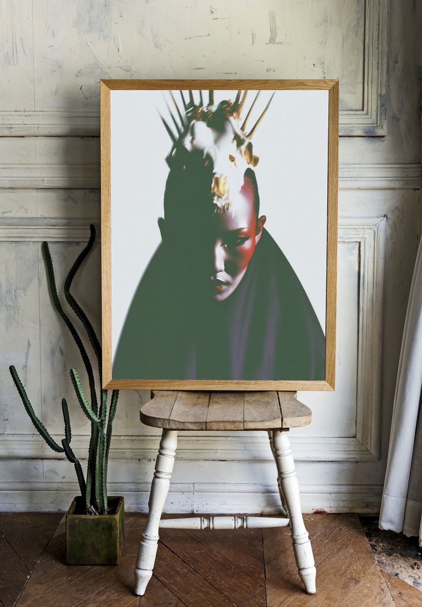 Surreal Portrait Photography Poster. — room view 1