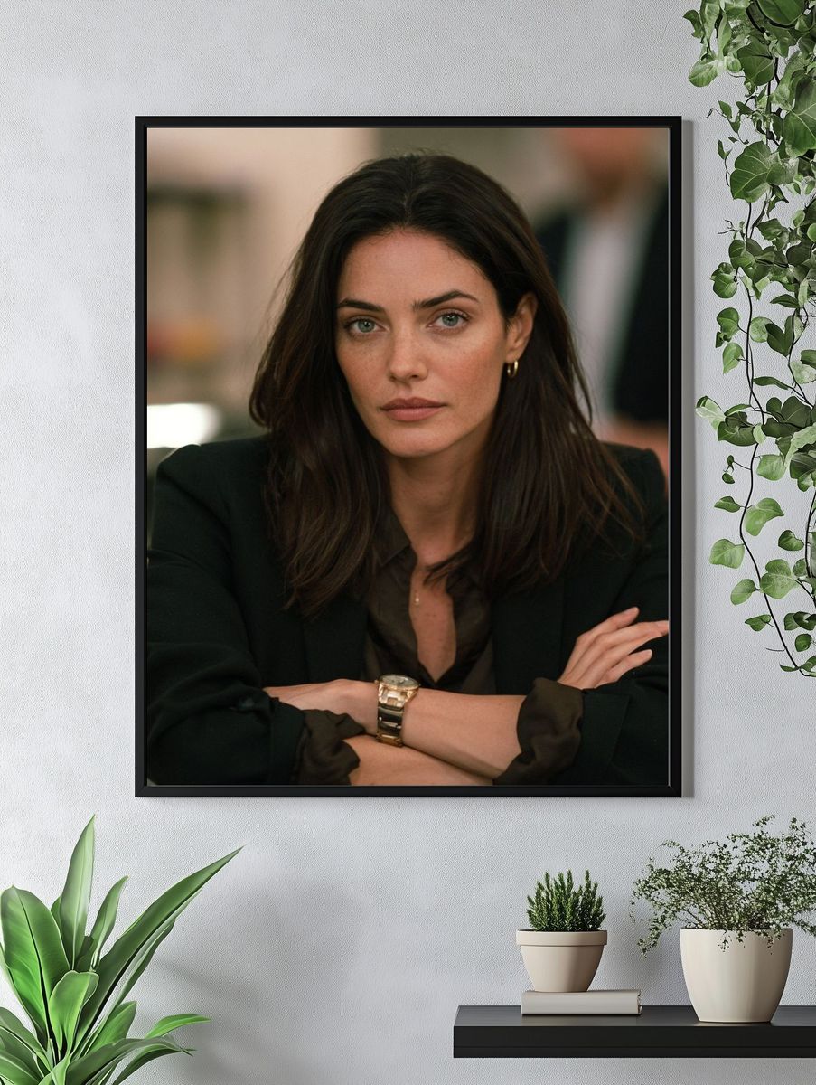 Elegant Woman Portrait Print. — room view 4