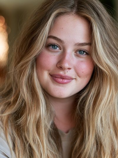 Blonde Portrait Photography Poster. poster