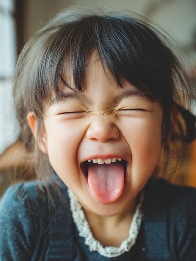 Playful Child Portrait Photography Poster. poster