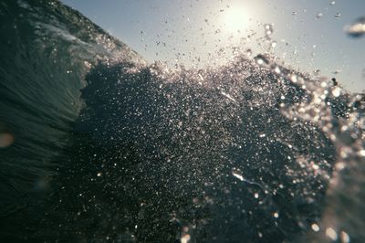 Ocean Wave Splash Photography Poster. poster print