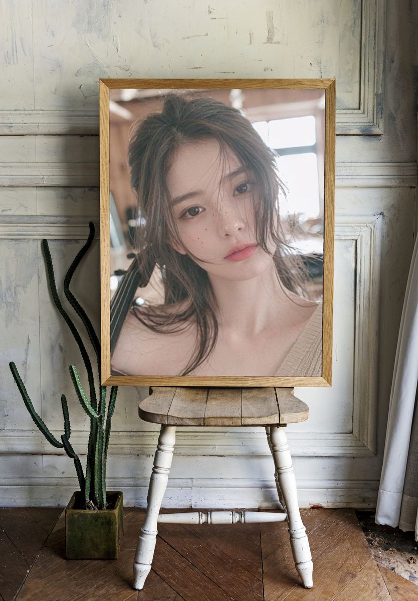 Soft Portrait Photography Poster. room preview
