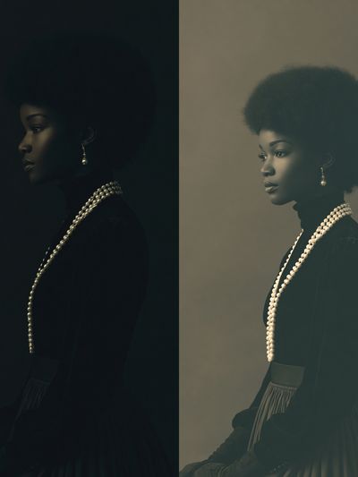 Elegant Portrait Photography Poster.