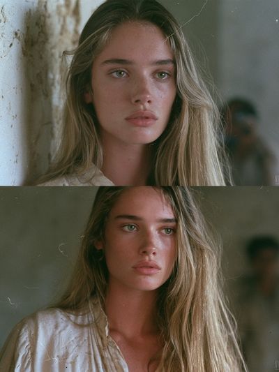 Moody Portrait Photography Poster.