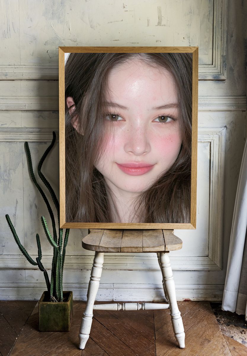 Soft Portrait Photography Poster. — room view 1