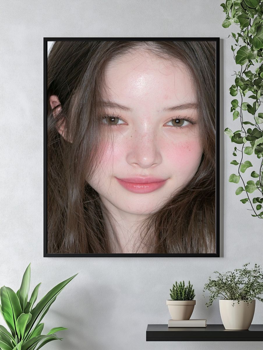 Soft Portrait Photography Poster. — room view 4