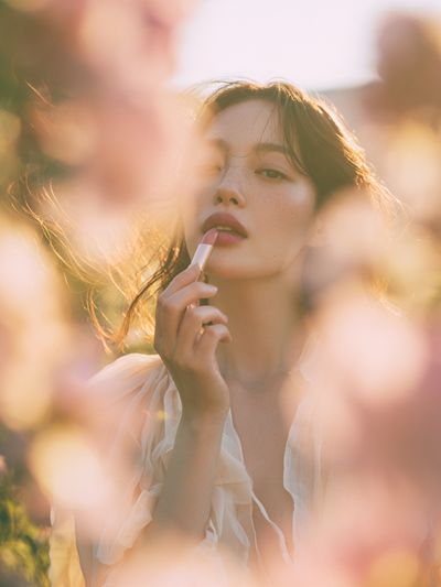 Soft Bloom Portrait Photography Poster.