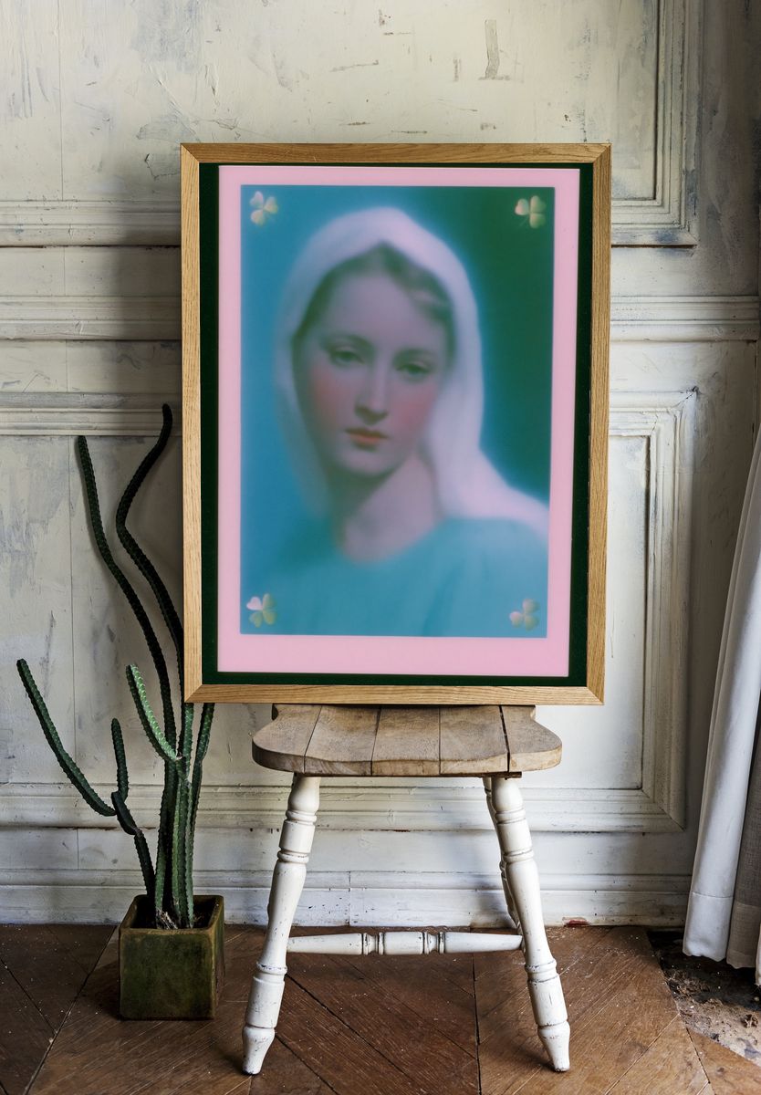 Dreamy Portrait Photography Poster. — room view 1
