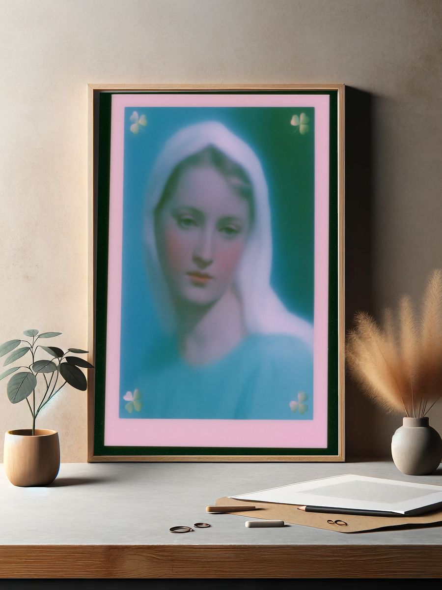 Dreamy Portrait Photography Poster. — room view 2