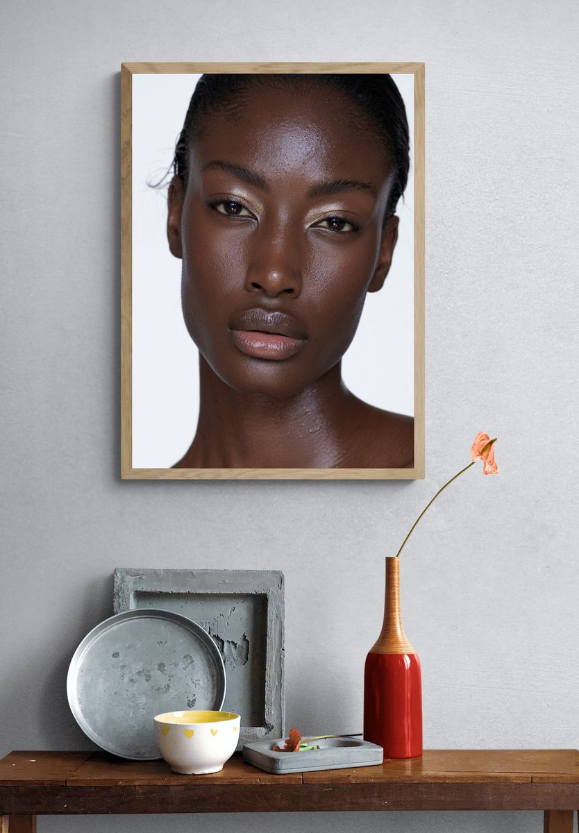 Elegant Portrait Photography Poster. — room view 3