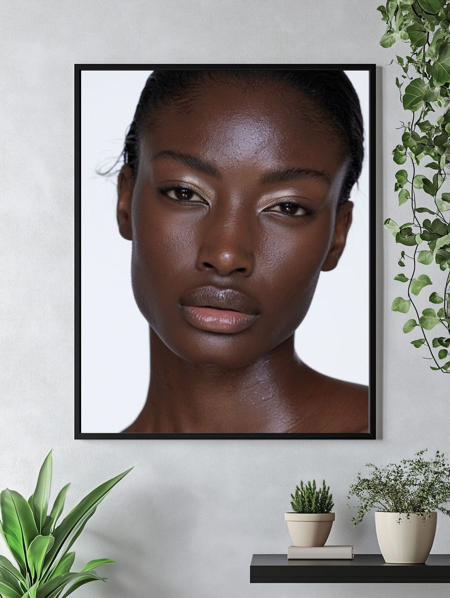Elegant Portrait Photography Poster. — room view 4