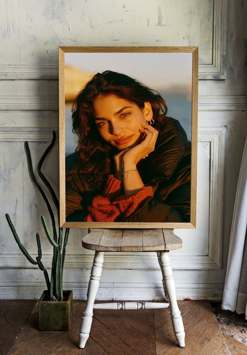 Golden Hour Portrait Photography Poster. — room view 1
