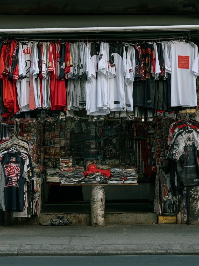 Streetwear Shopfront Photography Poster. poster detail