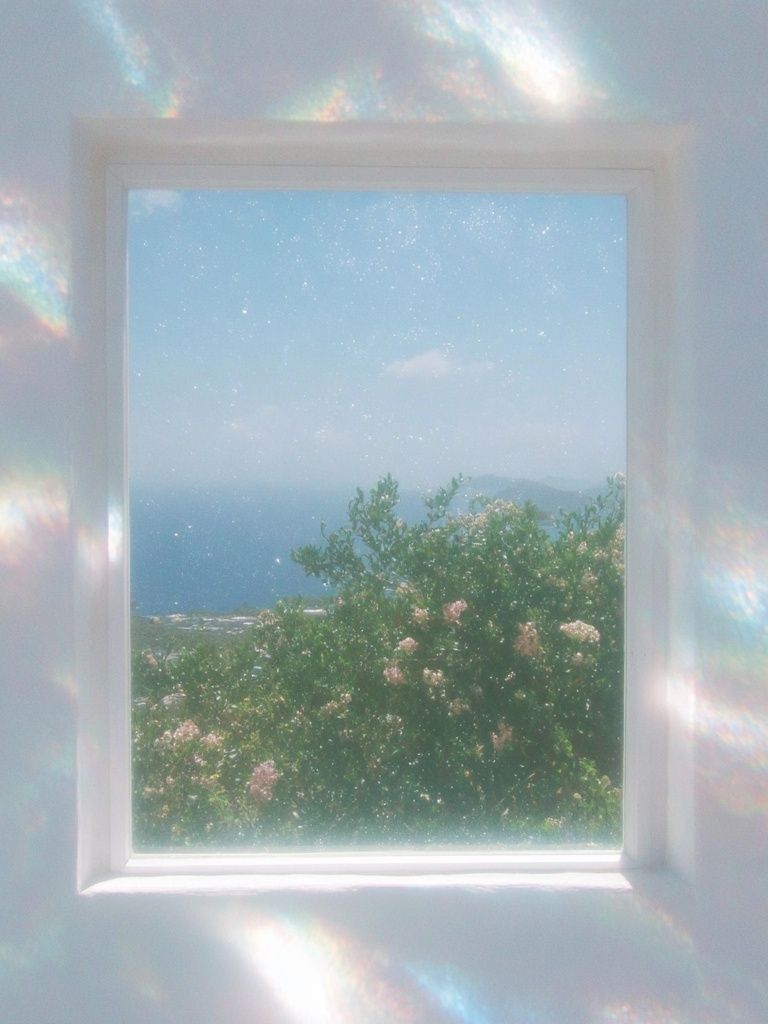 Dreamy Coastal Window Poster. poster detail