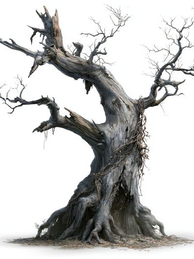 Ancient Dead Tree Photography Poster.