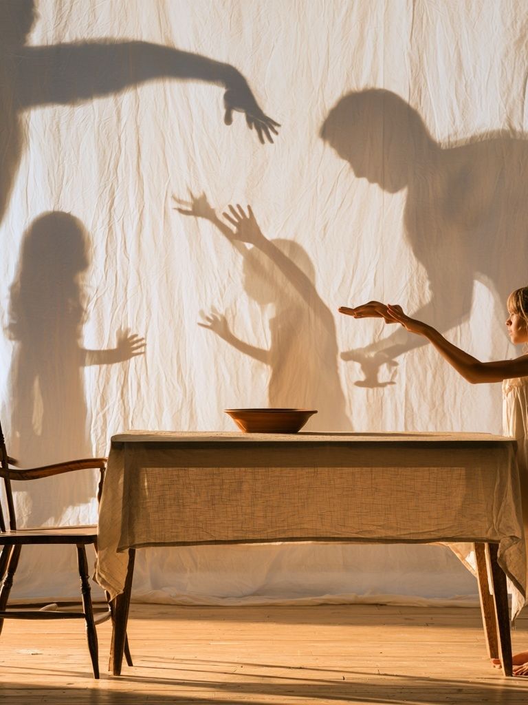 Shadow Play Interior Photography Poster. poster — photography art