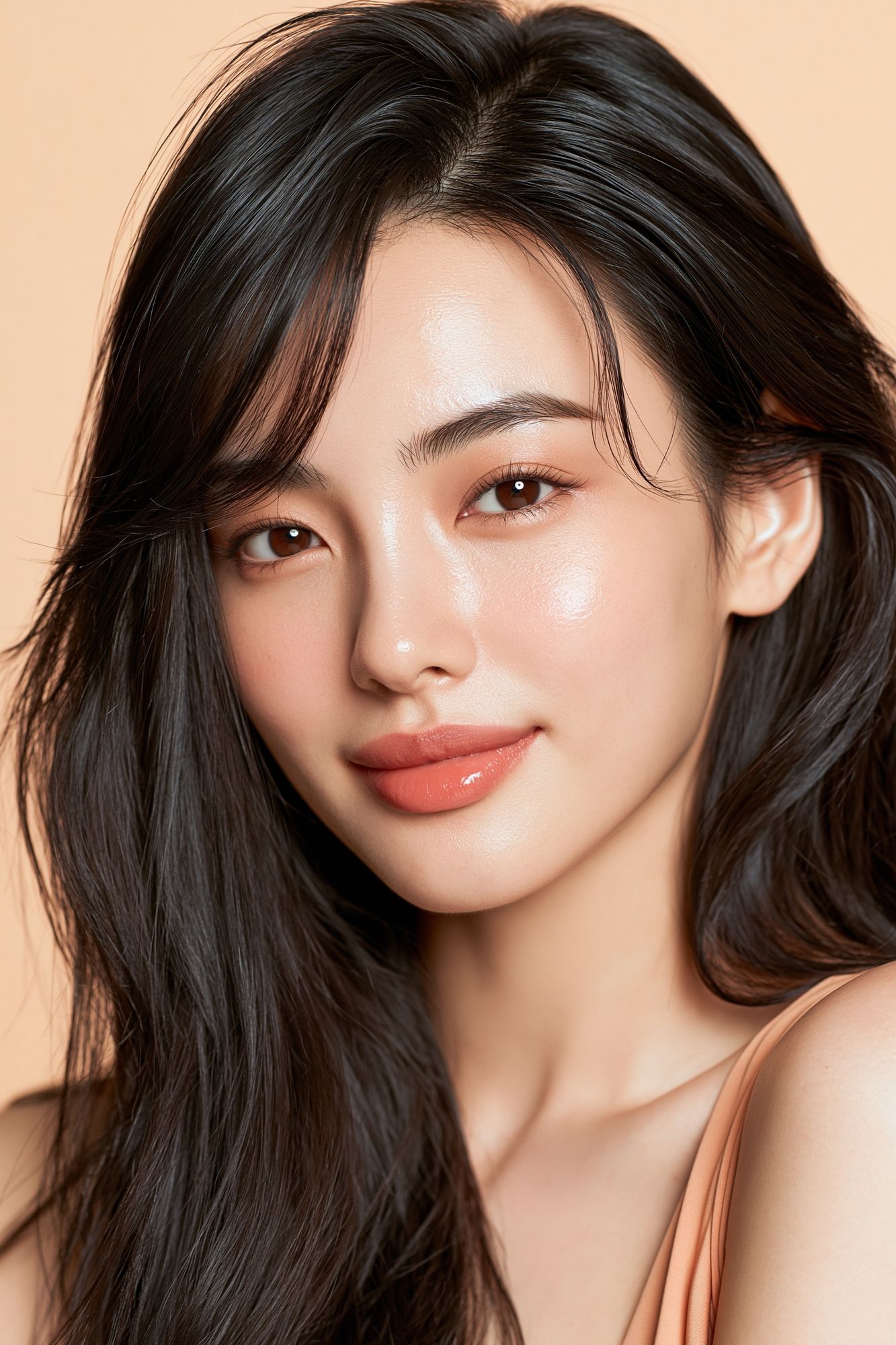 Elegant Beauty Portrait Print. poster detail