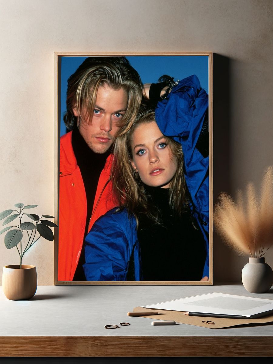 90s Fashion Portrait Poster. — room view 2