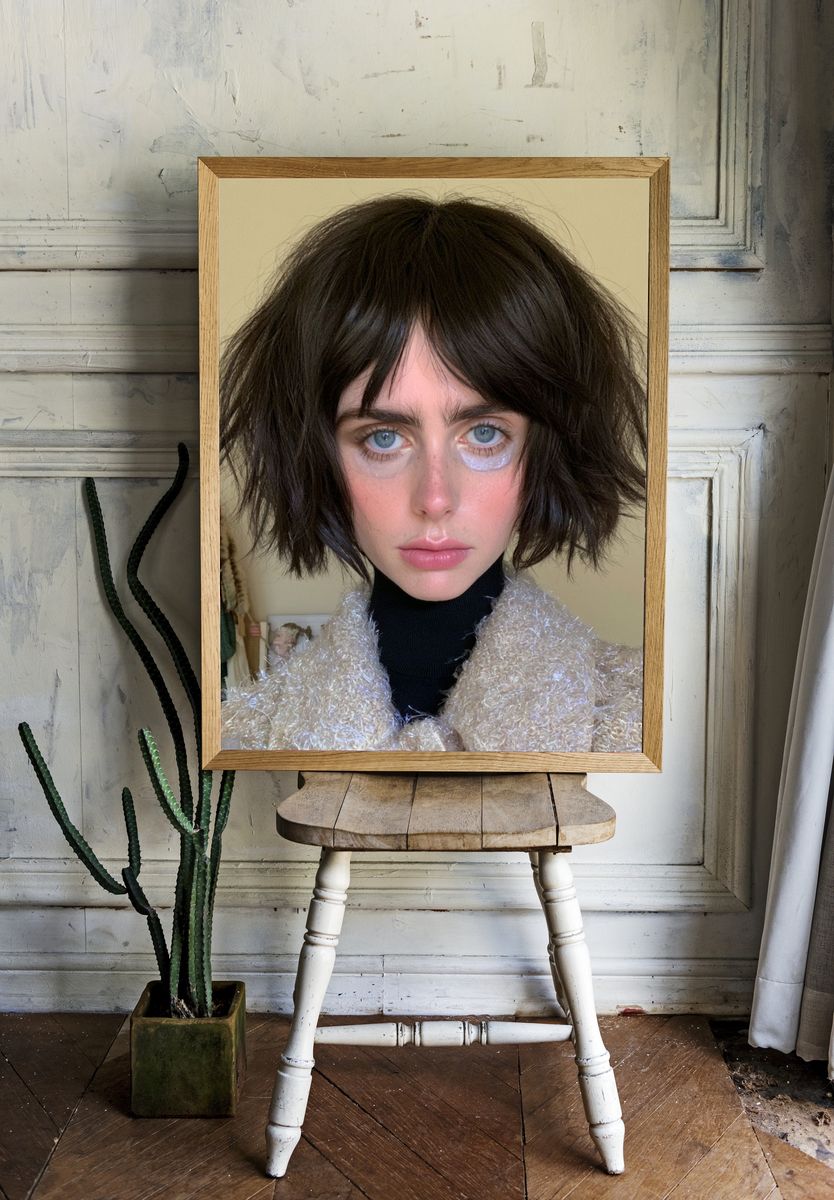 Avant-Garde Portrait Photography Poster. — room view 1