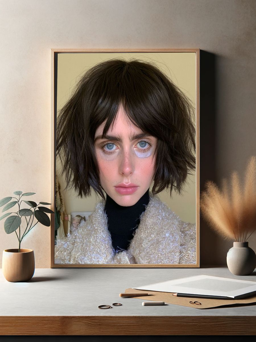 Avant-Garde Portrait Photography Poster. — room view 2
