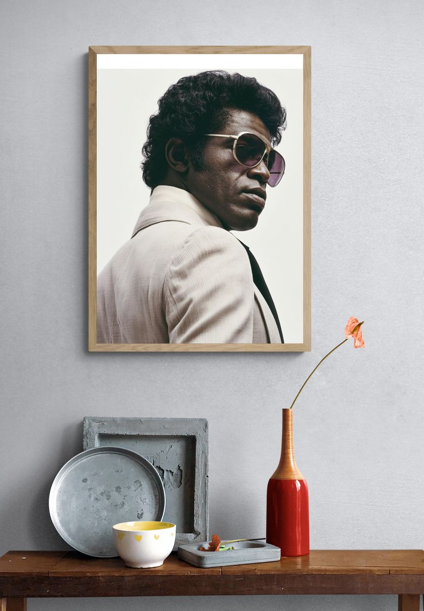 Stylish Portrait Photography Poster. — room view 3