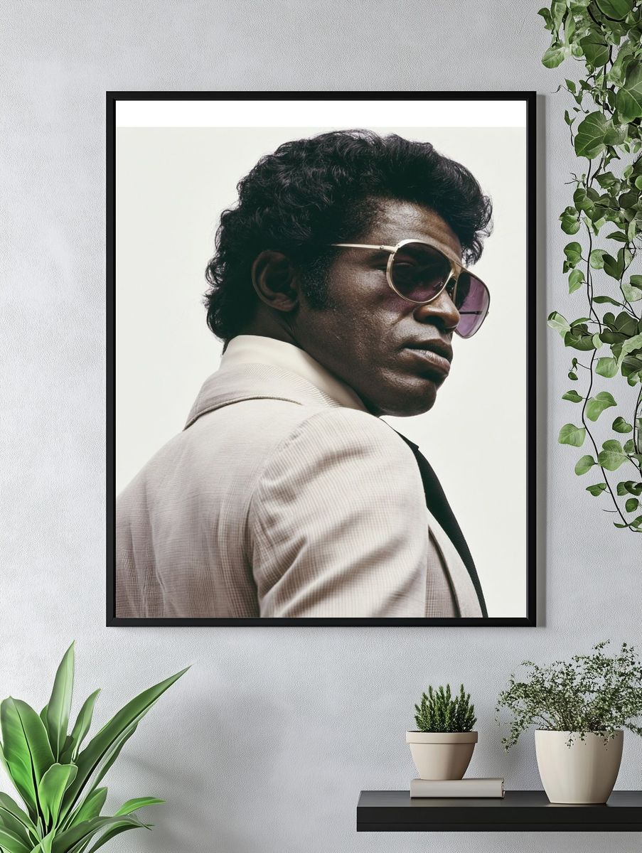 Stylish Portrait Photography Poster. — room view 4
