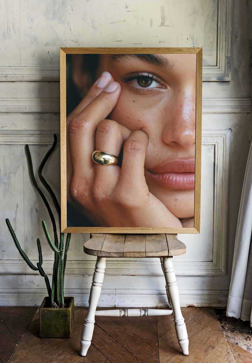 Intimate Portrait Photography Poster. — room view 1