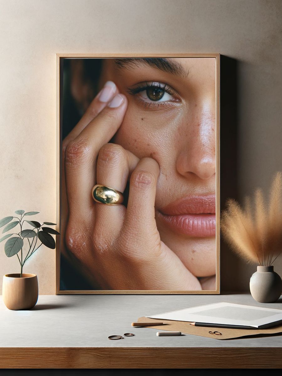 Intimate Portrait Photography Poster. — room view 2