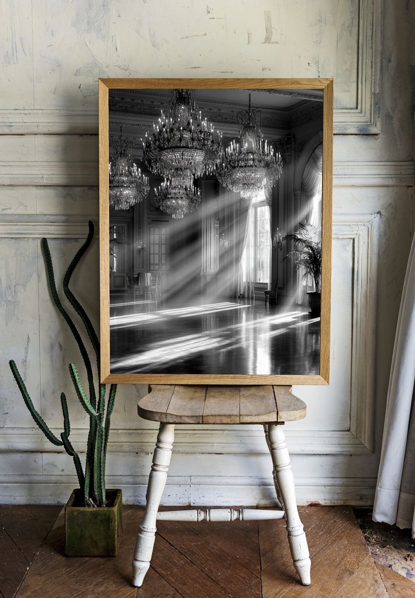 Grand Ballroom Light — Photography Print. — room view 1
