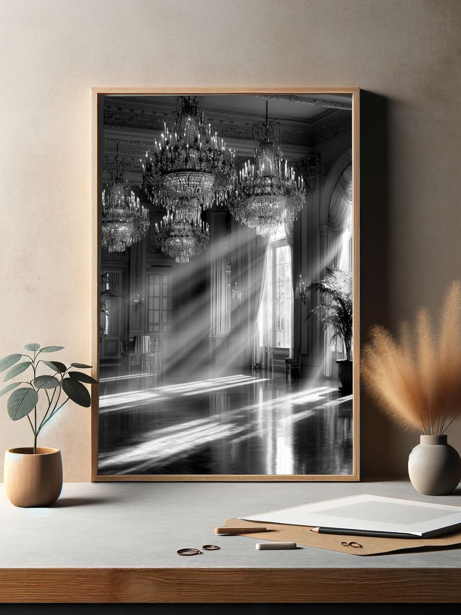Grand Ballroom Light — Photography Print. — room view 2