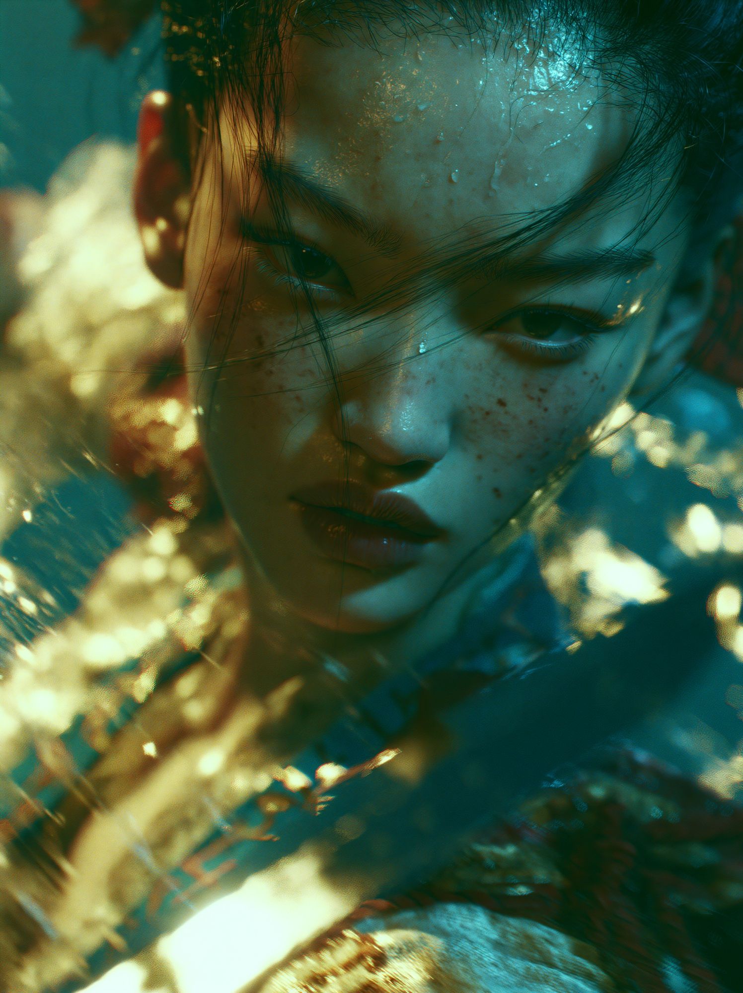 Dreamy Portrait Photography Poster. poster — photography art