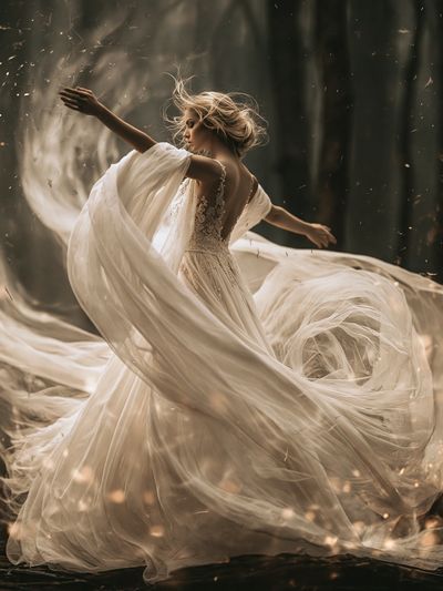 Ethereal Dancer Photography Poster. poster