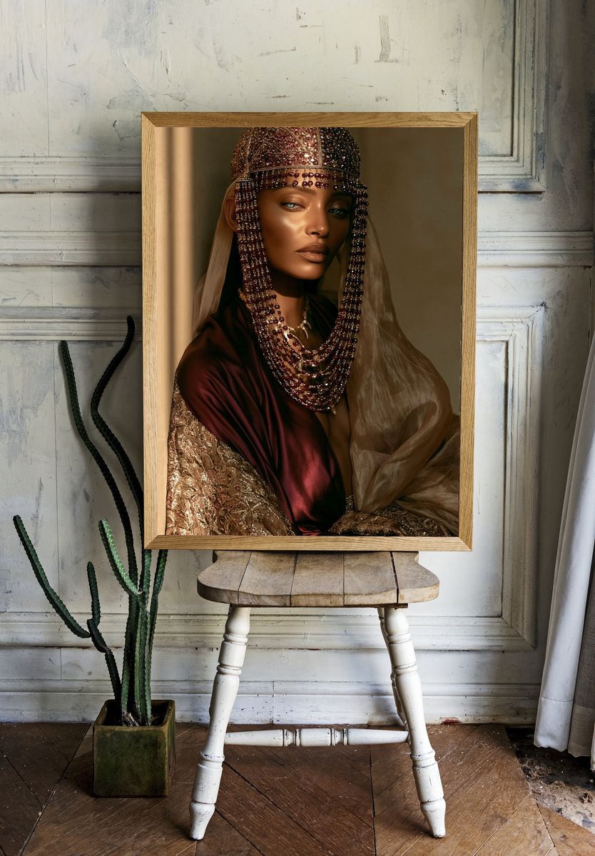 Regal Portrait Photography Poster. room preview