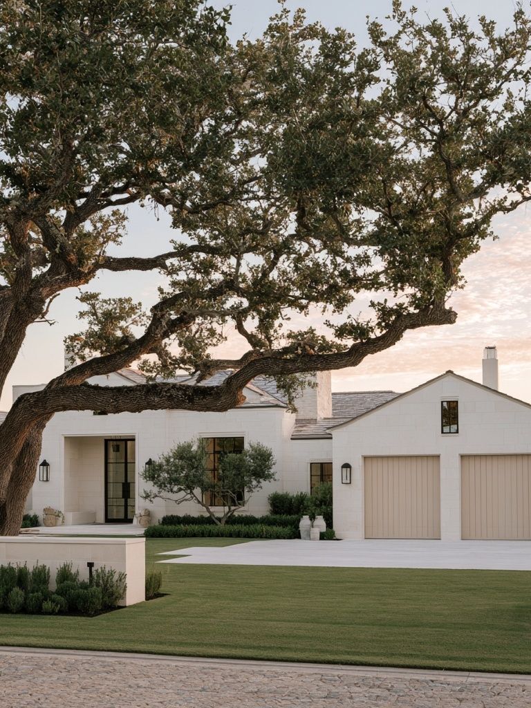 Modern White Estate Photography Poster. poster — photography art
