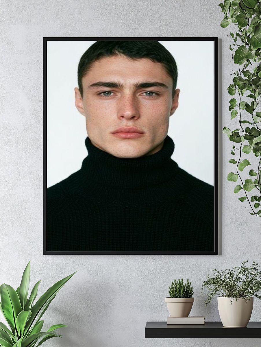 Minimalist Portrait Poster. — room view 4
