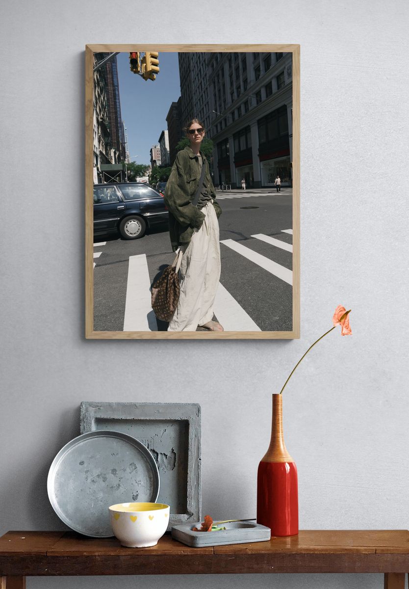 Urban Street Style Photography Poster. — room view 3