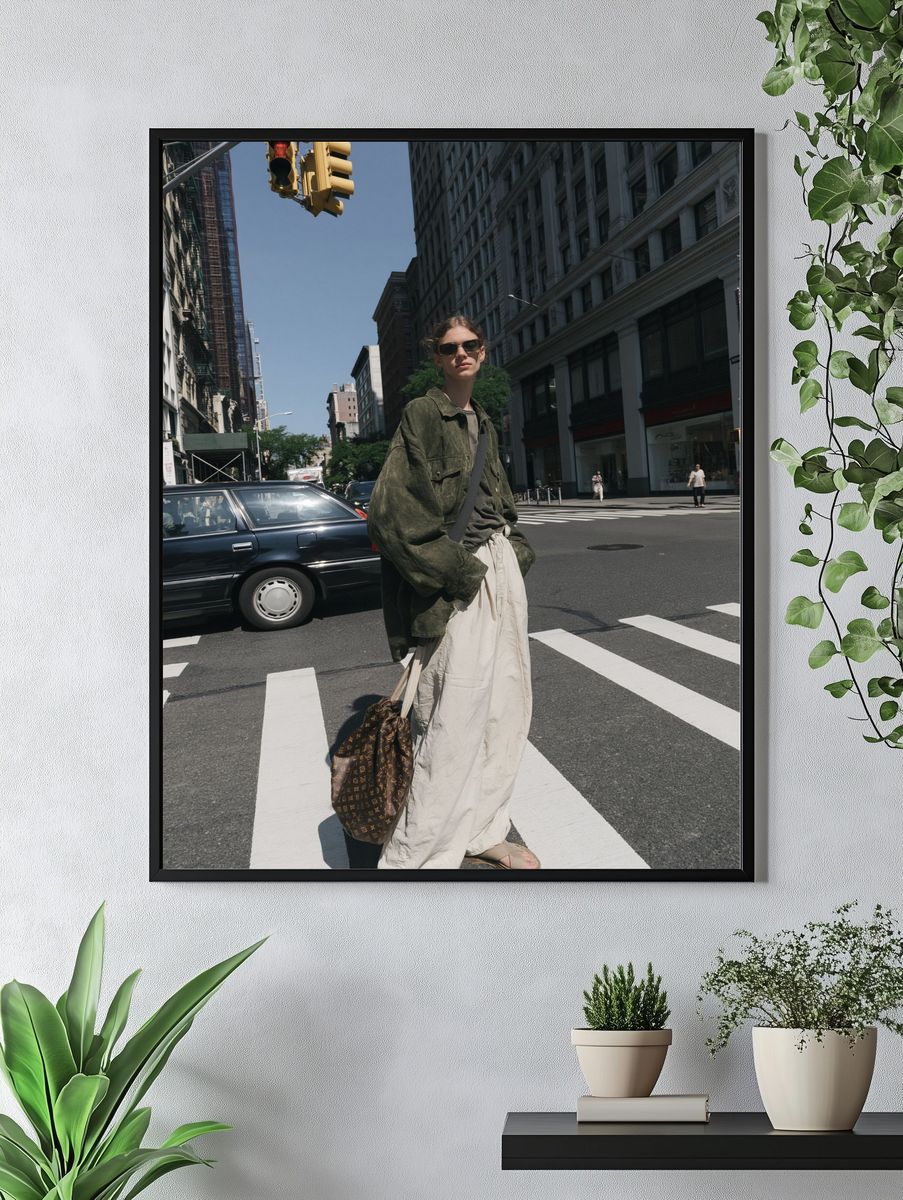 Urban Street Style Photography Poster. — room view 4