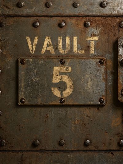 Vault 5 Industrial Print. poster