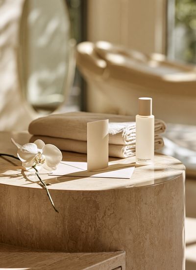 Neutral Spa Still Life Photography Poster. poster