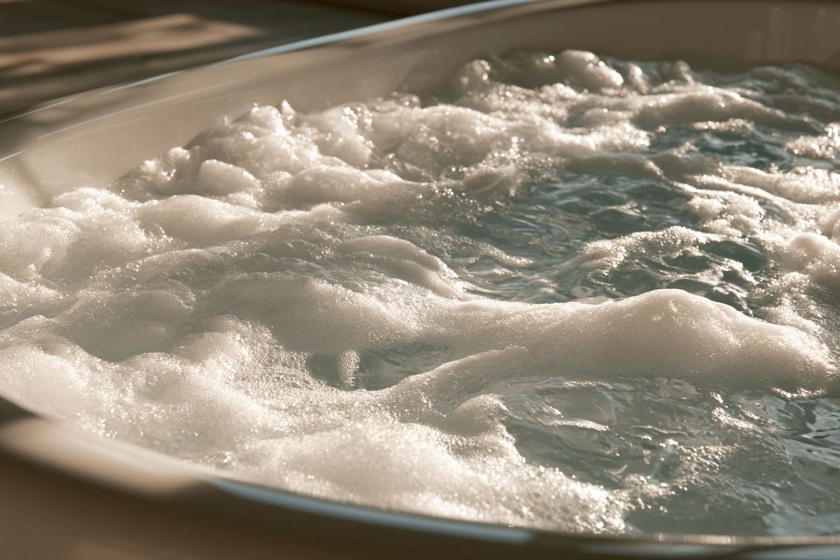 Spa Bath Bubbles Photography Poster. poster — photography art