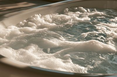 Spa Bath Bubbles Photography Poster.