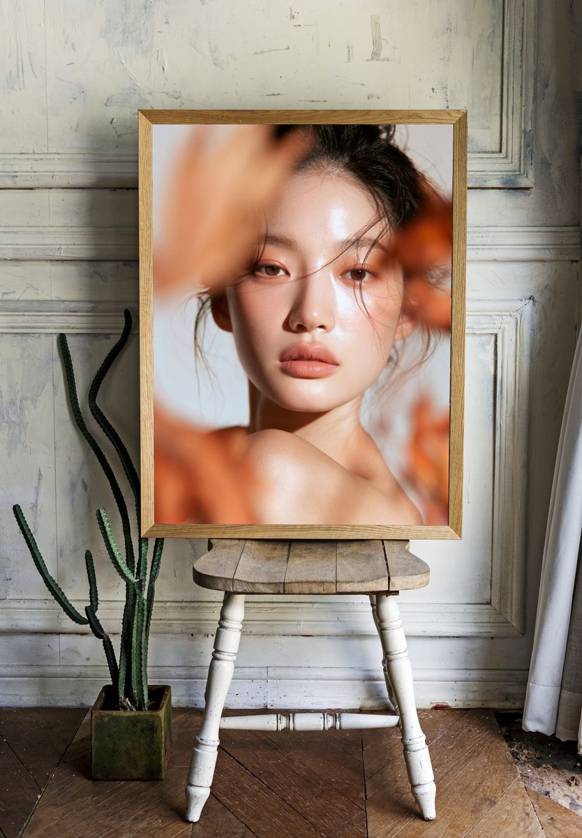 Soft Portrait Photography Poster. — room view 1